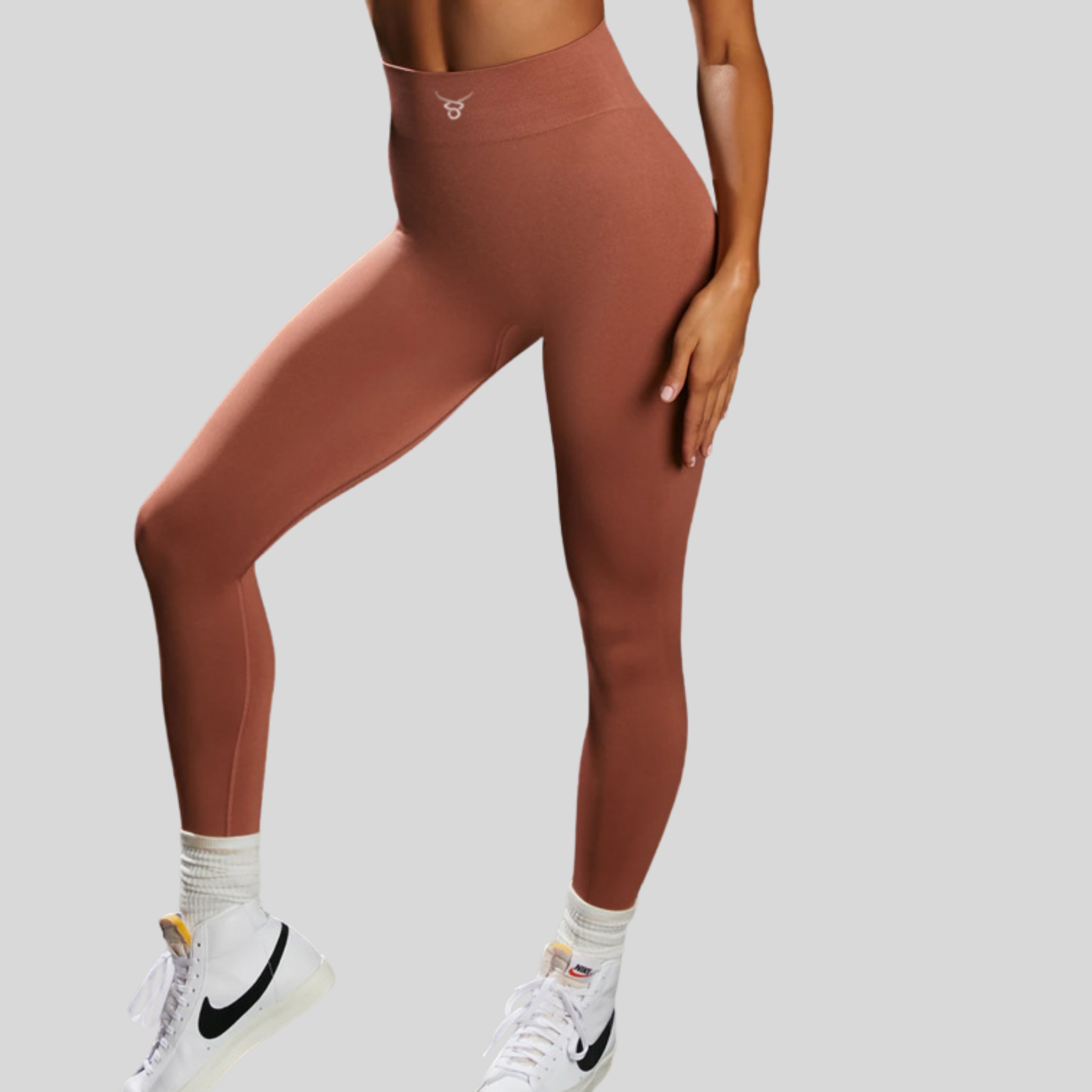 running bare Ab Waisted Fight Club Full Length Tights - AirRobe